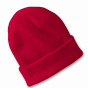 USA-Made 12" Knit Cuffed Beanie