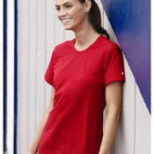 Ladies' B-Tech Cotton-Feel Short Sleeve T-Shirt