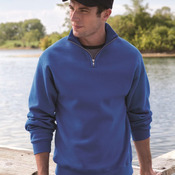 8 Ounce 50/50 Cadet Collar Sweatshirt