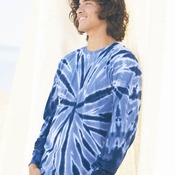 Tone-on-Tone Pinwheel Long Sleeve T-Shirt