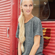 Women's Mélange Burnout The Pony T-Shirt