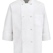 Eight Knot Button Chef Coat