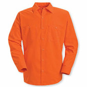 Men's Enhanced Visibility Long Sleeve Work Shirt