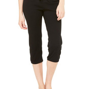 Women's Capri Scrunch Pants